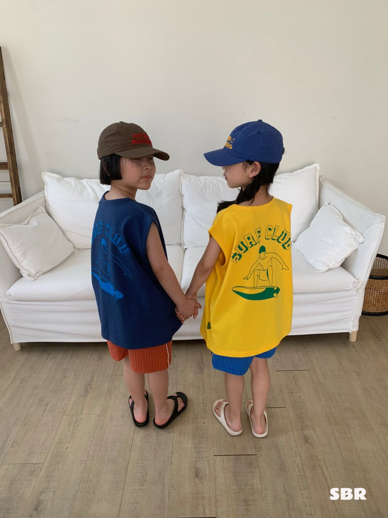 Soboroo - Korean Children Fashion - #kidzfashiontrend - Surf Sleeveless Tee