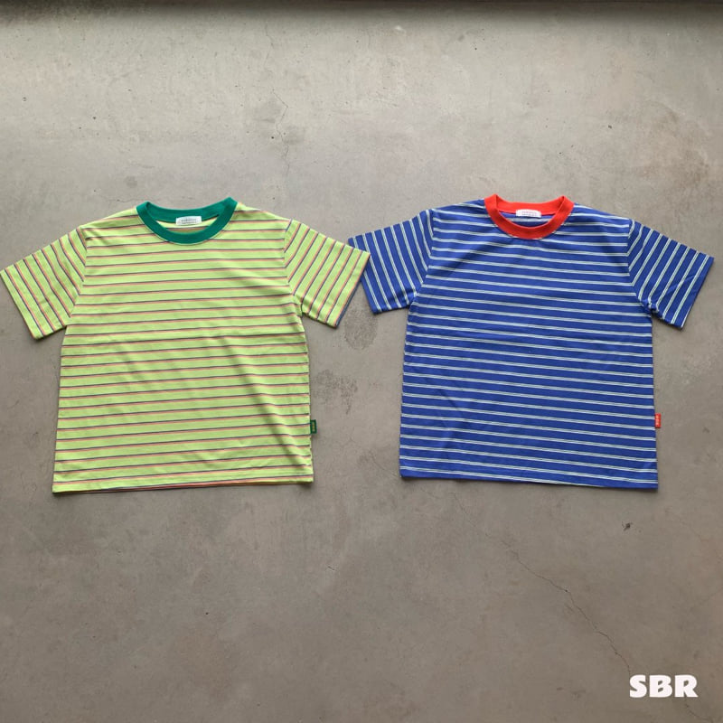 Soboroo - Korean Children Fashion - #todddlerfashion - Chopa Stripe Tee - 12