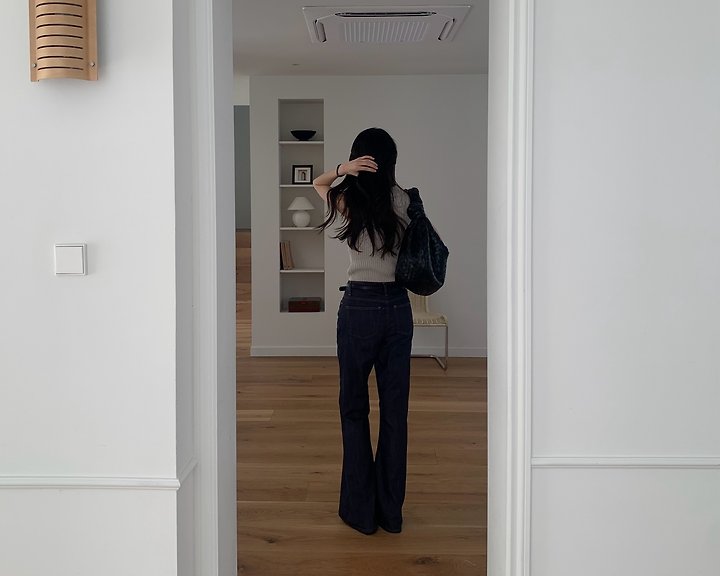 Something Else - Korean Women Fashion - #womensfashion - Summer Flare Denim Pants - 4