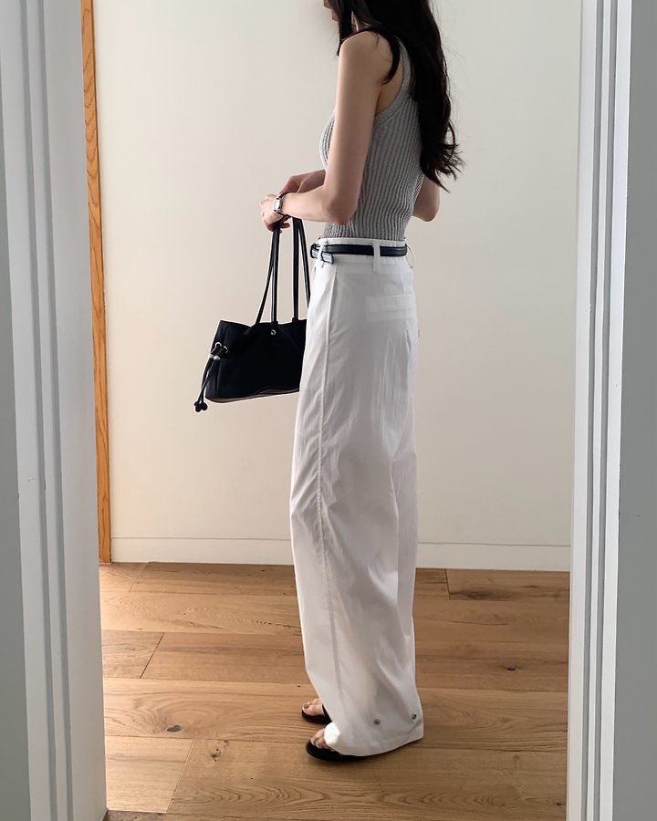 Something Else - Korean Women Fashion - #momslook - Noah Collar Sleeveless Knit - 11