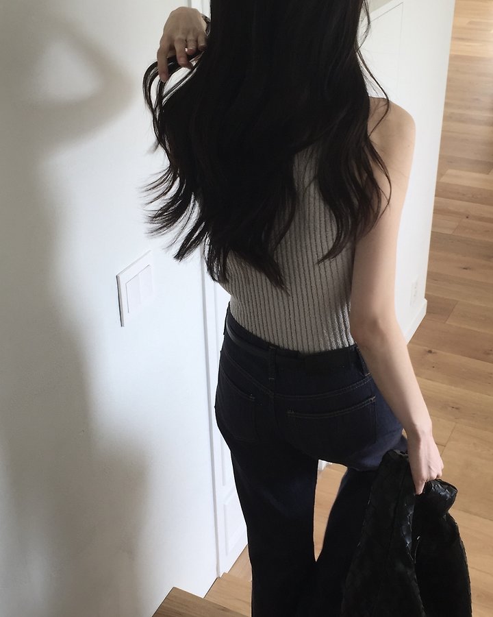 Something Else - Korean Women Fashion - #momslook - Noah Collar Sleeveless Knit - 7