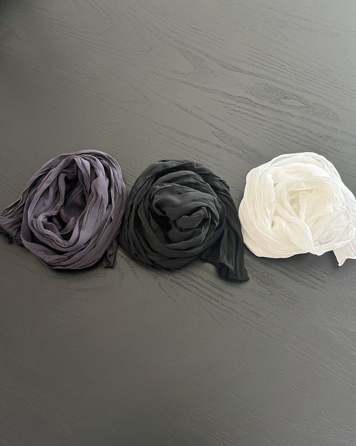 Something Else - Korean Women Fashion - #momslook - Flow Pleated Scarf - 6