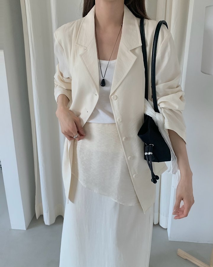 Something Else - Korean Women Fashion - #momslook - Ribe Summer Nylon Jacket - 2