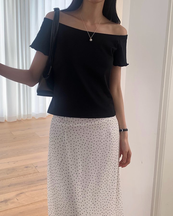 Something Else - Korean Women Fashion - #thelittlethings - Arle Dot Skirt - 6