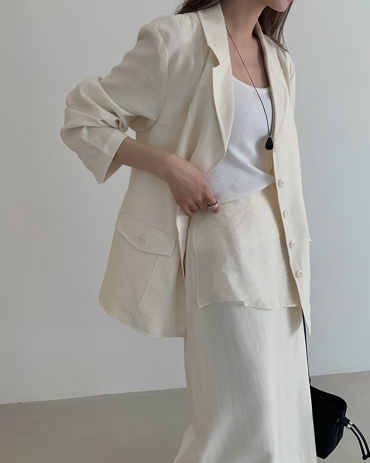 Something Else - Korean Women Fashion - #womensfashion - Ribe Summer Nylon Jacket