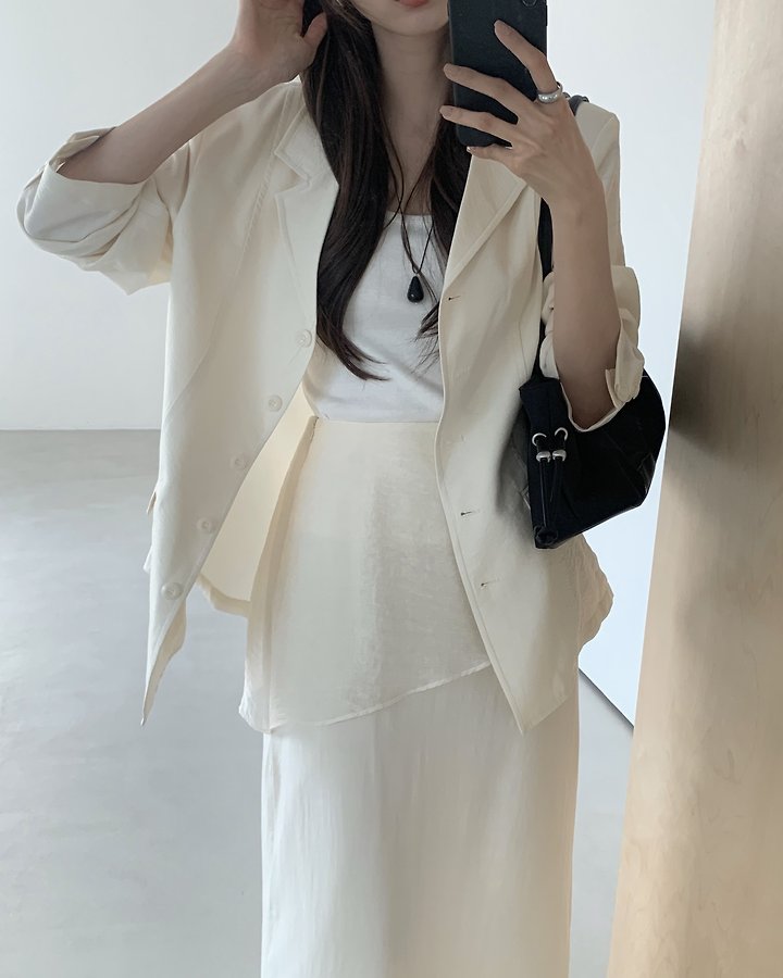Something Else - Korean Women Fashion - #womensfashion - Ribe Summer Nylon Jacket - 3