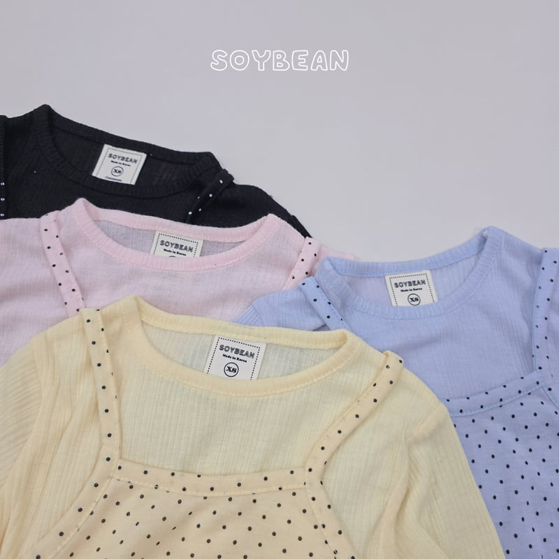 Soybean - Korean Children Fashion - #Kfashion4kids - Dot Layered Set - 8