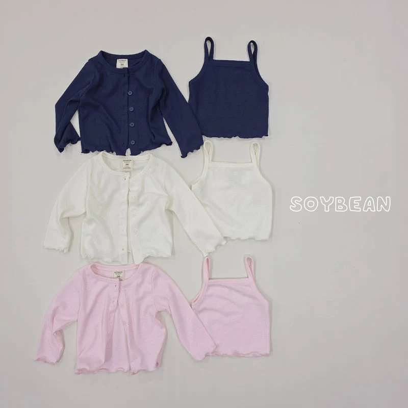 Soybean - Korean Children Fashion - #Kfashion4kids - Light Cardigan Set - 6