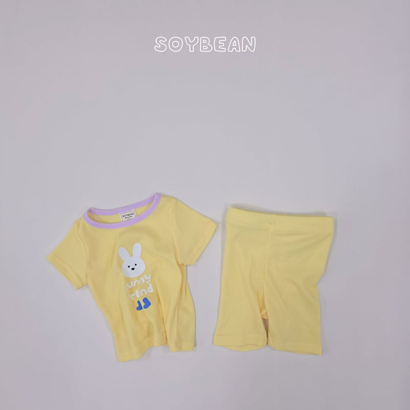 Soybean - Korean Children Fashion - #Kfashion4kids - Bunny Friends Pajama Set - 9