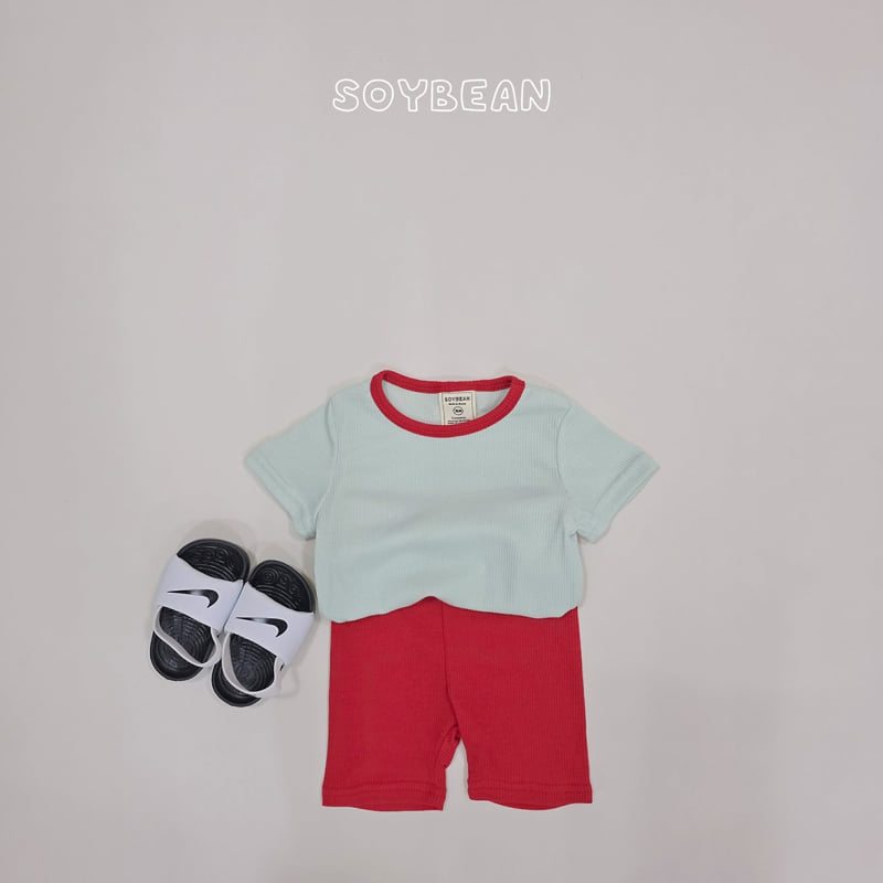 Soybean - Korean Children Fashion - #kidzfashiontrend - Tone-Tone Pajama Set - 4