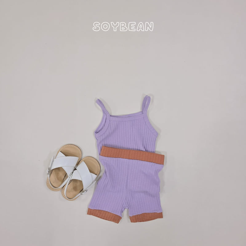Soybean - Korean Children Fashion - #Kfashion4kids - Color Block Set - 5