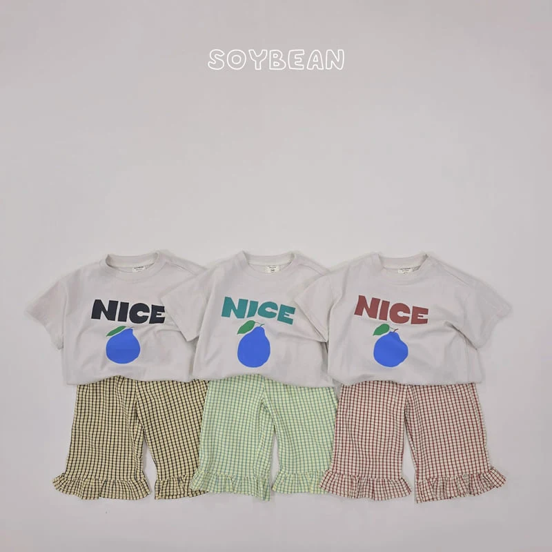 Soybean - Korean Children Fashion - #childofig - Nice Check Set