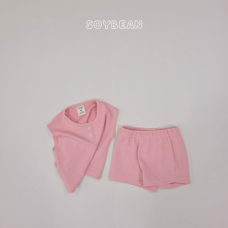 Soybean - Korean Children Fashion - #childofig - Button Boxy Set - 12