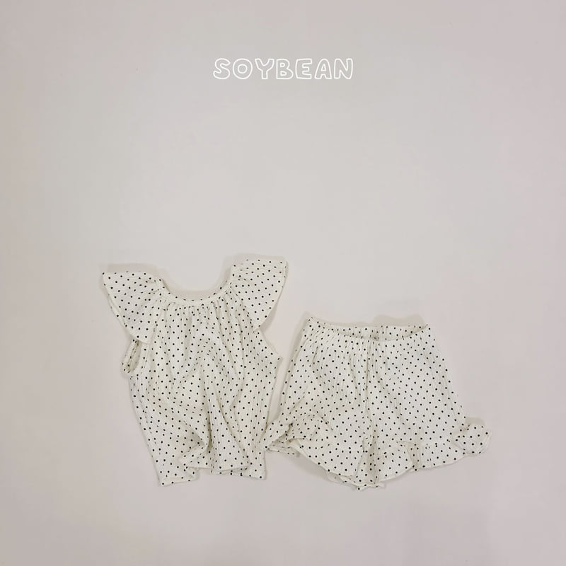 Soybean - Korean Children Fashion - #childofig - Dot Wing Set - 6