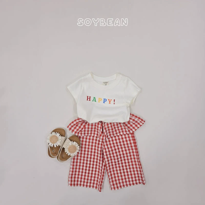 Soybean - Korean Children Fashion - #childofig - Check Layered Pants - 3