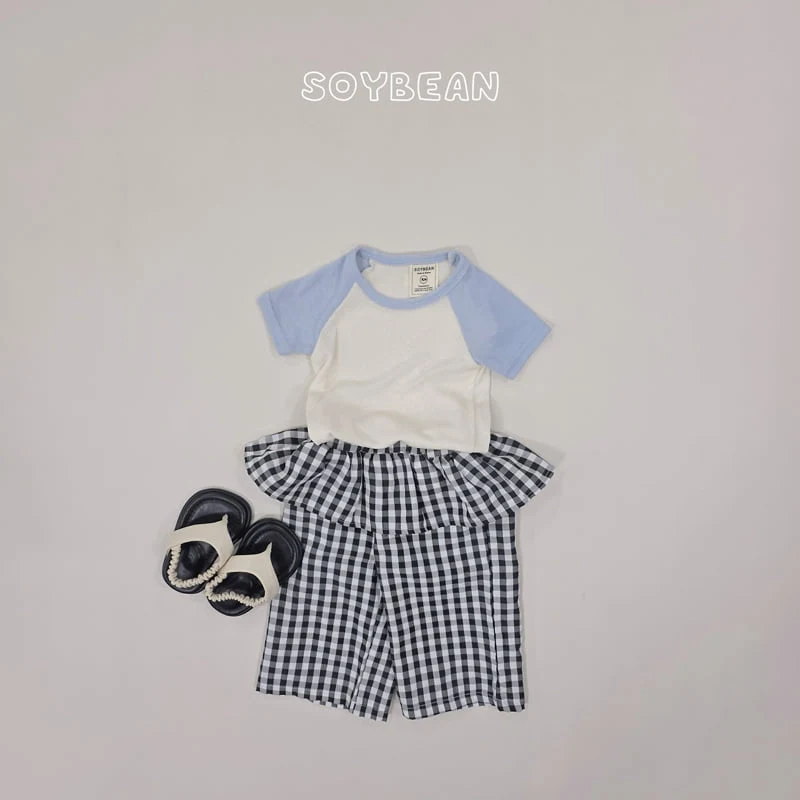 Soybean - Korean Children Fashion - #childofig - Check Layered Pants - 4