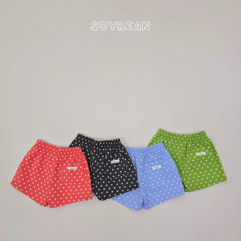 Soybean - Korean Children Fashion - #childofig - Dot Shorts