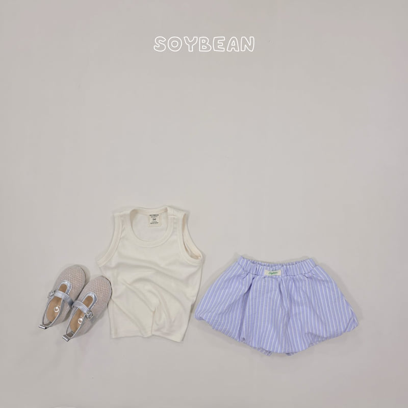 Soybean - Korean Children Fashion - #childofig - Summer Ribbed Sleeveless Top - 12