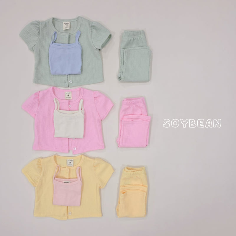 Soybean - Korean Children Fashion - #childofig - Bella Set (set of 3) - 6