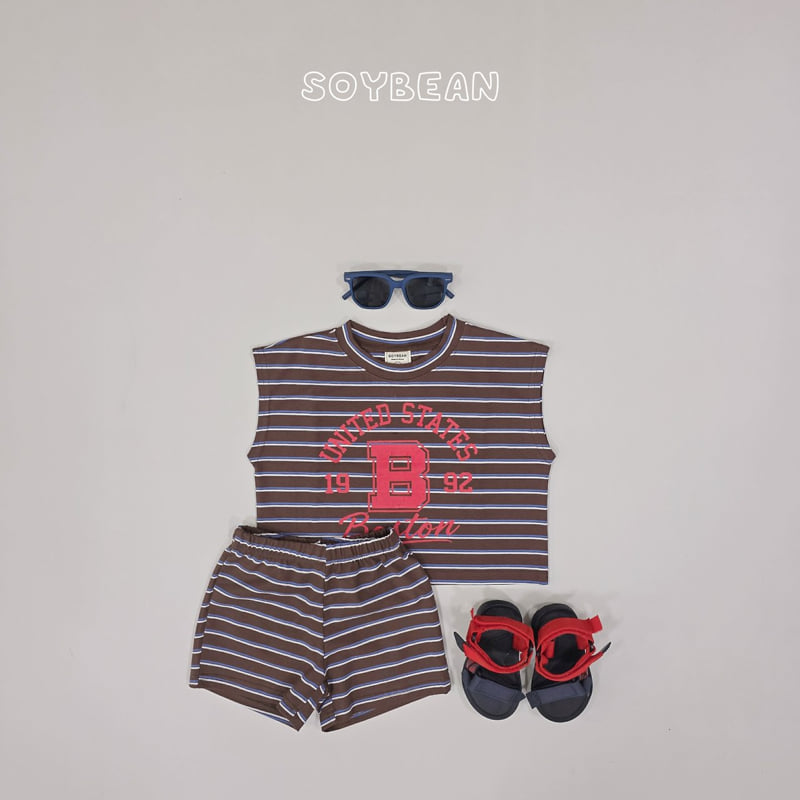 Soybean - Korean Children Fashion - #childofig - Boston Stripe Set - 6