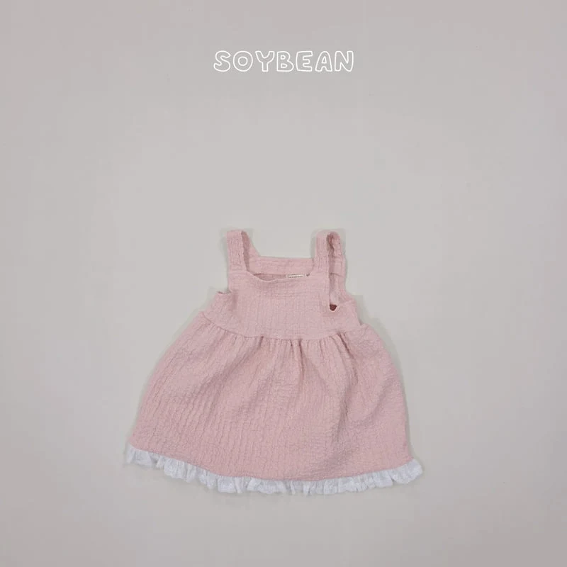 Soybean - Korean Children Fashion - #childrensboutique - Little Lace One-piece - 12
