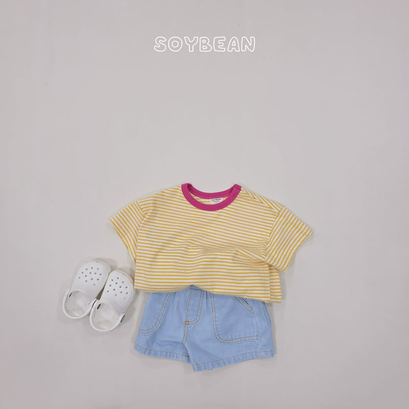 Soybean - Korean Children Fashion - #childrensboutique - Captain Striped Tee - 5