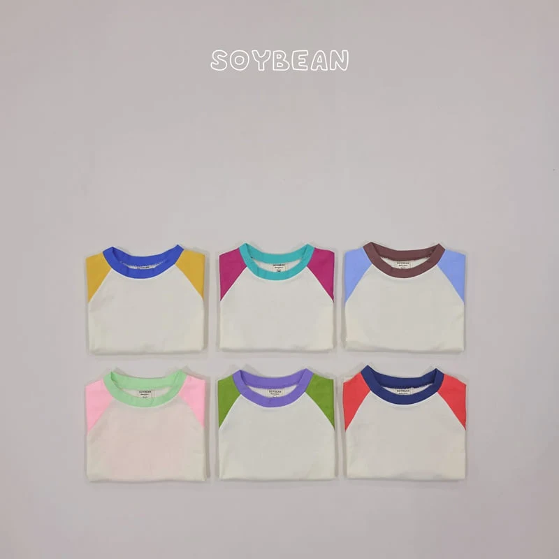 Soybean - Korean Children Fashion - #childrensboutique - Summer Chupa Raglan Tee