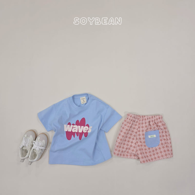 Soybean - Korean Children Fashion - #childrensboutique - Check Bear Shorts - 6