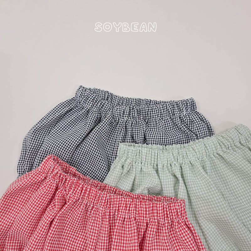 Soybean - Korean Children Fashion - #childrensboutique - Pumpkin Check Set - 10
