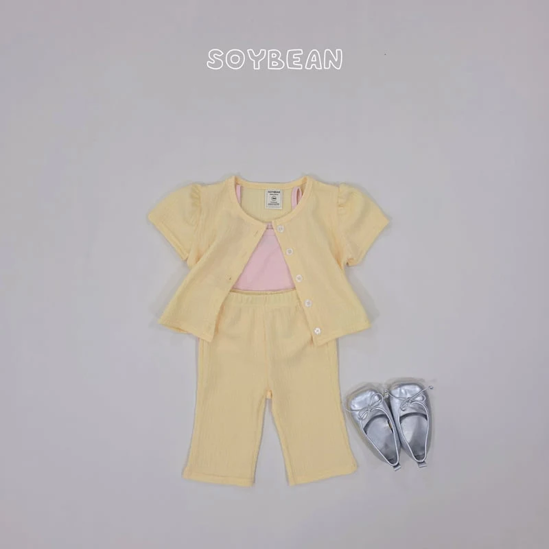Soybean - Korean Children Fashion - #childrensboutique - Bella Set (set of 3) - 7