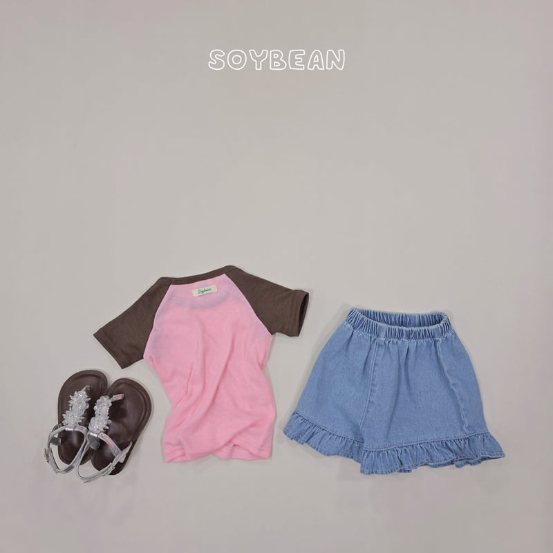 Soybean - Korean Children Fashion - #childrensboutique - Slim Raglan Tee - 12