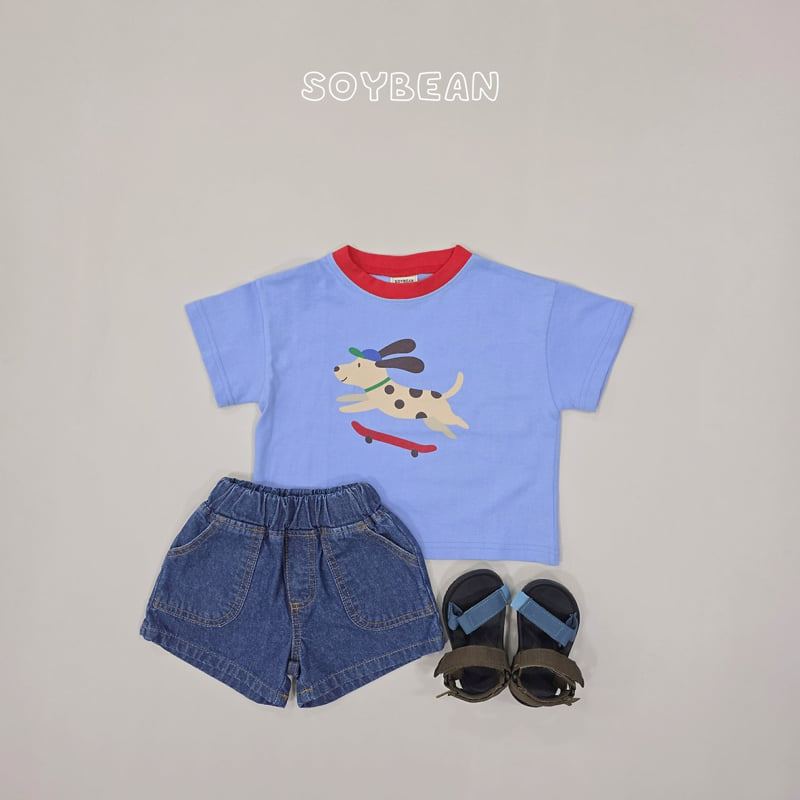 Soybean - Korean Children Fashion - #designkidswear - Denim Out-Pocket Shorts - 12