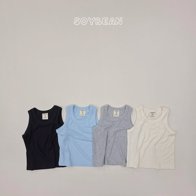 Soybean - Korean Children Fashion - #designkidswear - Summer Ribbed Sleeveless Top