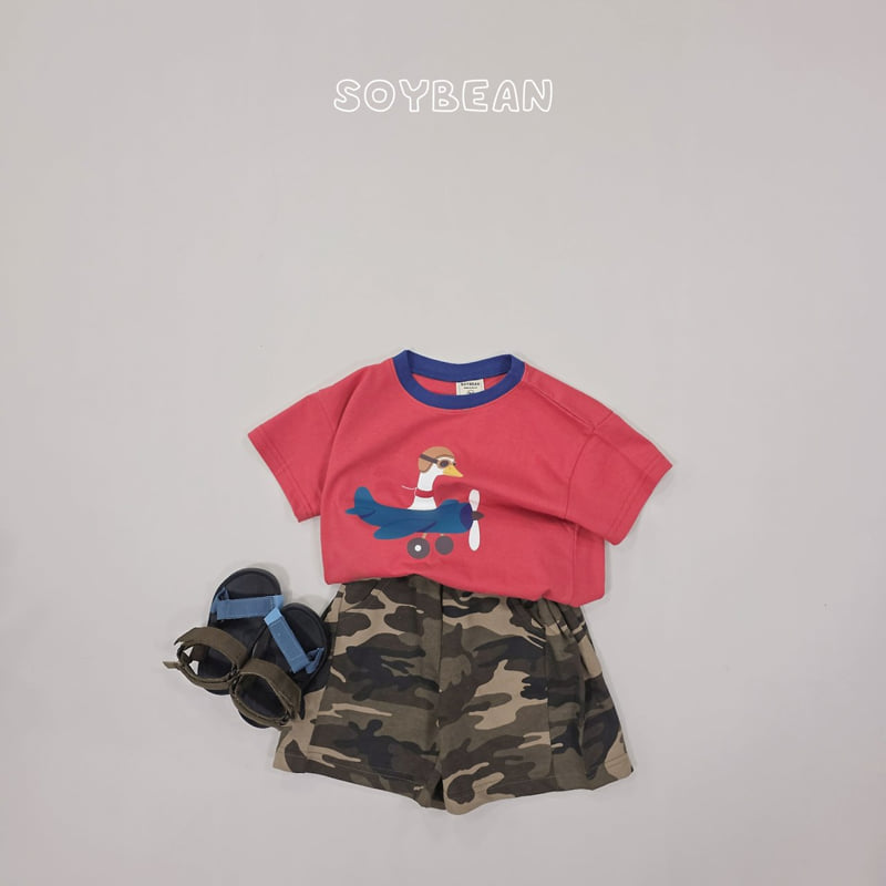 Soybean - Korean Children Fashion - #designkidswear - Camo Bermuda Pants - 5