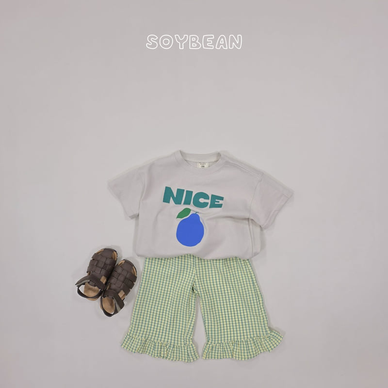 Soybean - Korean Children Fashion - #designkidswear - Nice Check Set - 4