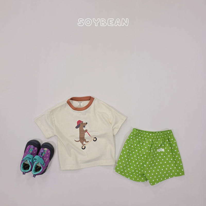 Soybean - Korean Children Fashion - #discoveringself - Dot Shorts - 5