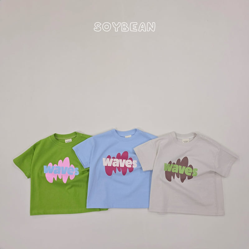 Soybean - Korean Children Fashion - #discoveringself - Wave Box Tee