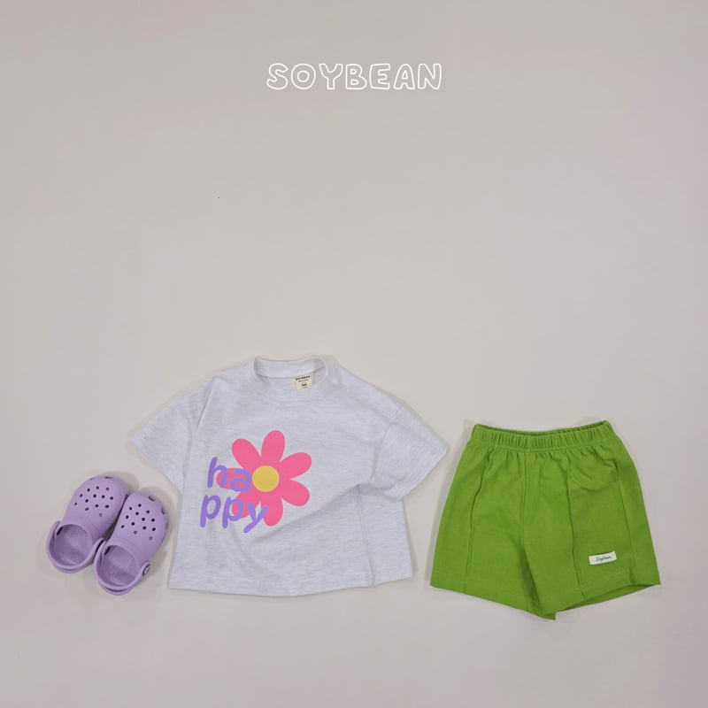 Soybean - Korean Children Fashion - #discoveringself - Happy Flower Tee - 12