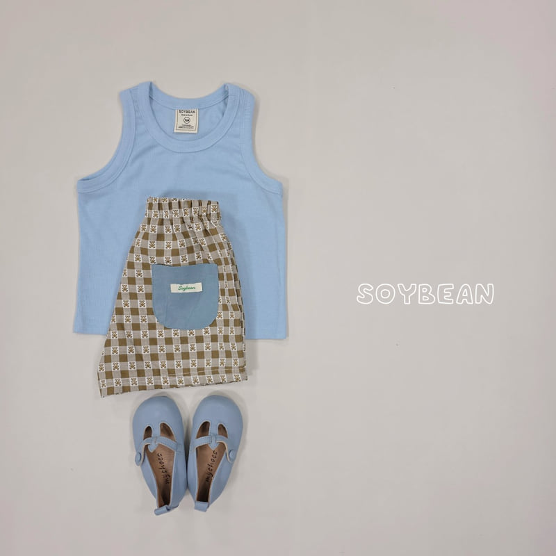 Soybean - Korean Children Fashion - #discoveringself - Check Bear Shorts - 8