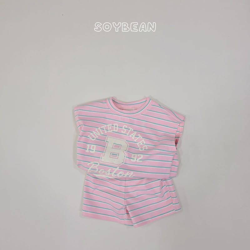 Soybean - Korean Children Fashion - #discoveringself - Boston Stripe Set - 10