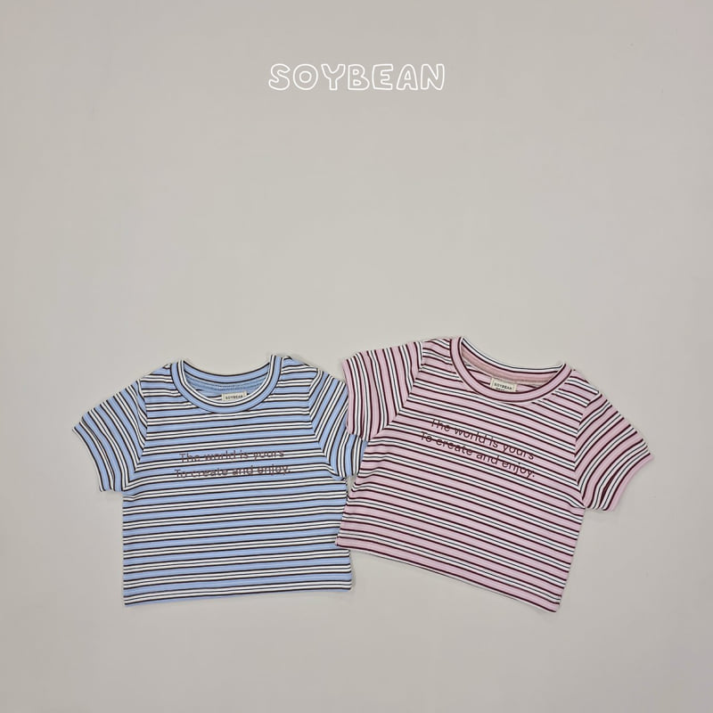 Soybean - Korean Children Fashion - #fashionkids - Slim Stripe Tee - 10