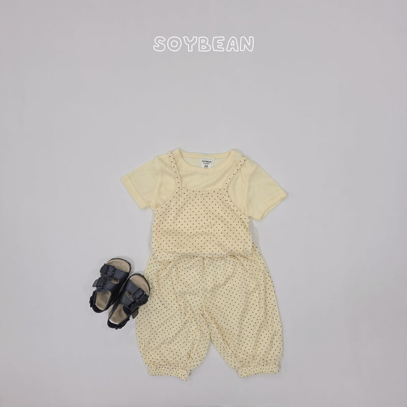 Soybean - Korean Children Fashion - #discoveringself - Dot Layered Set - 4
