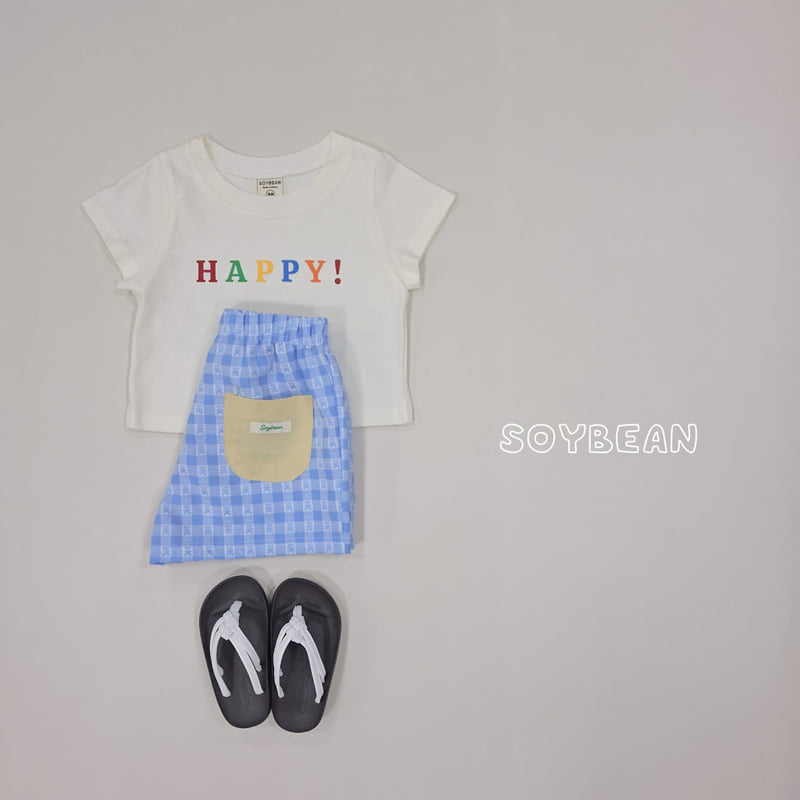 Soybean - Korean Children Fashion - #fashionkids - Check Bear Shorts - 9