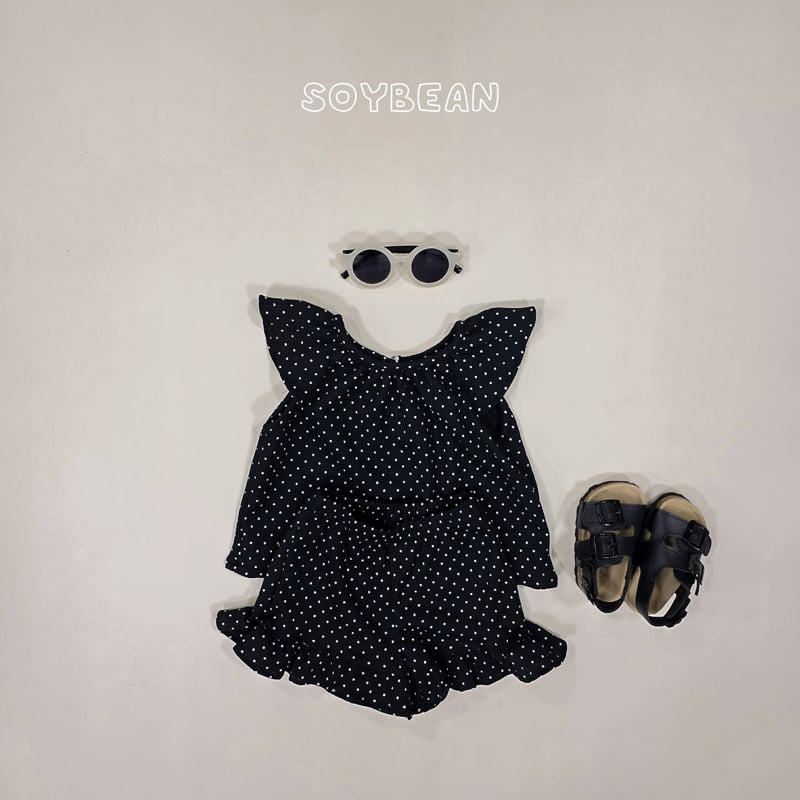Soybean - Korean Children Fashion - #kidsshorts - Dot Wing Set - 11
