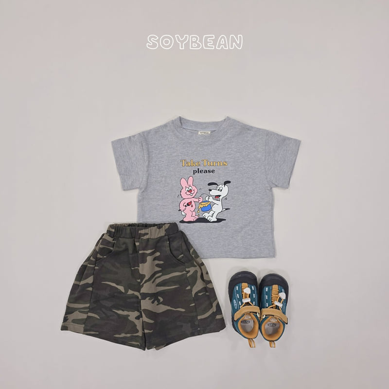 Soybean - Korean Children Fashion - #kidsshorts - Camo Bermuda Pants - 8