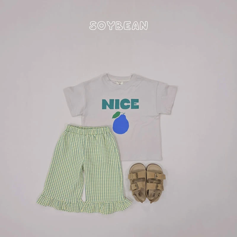 Soybean - Korean Children Fashion - #kidsstore - Nice Check Set - 7