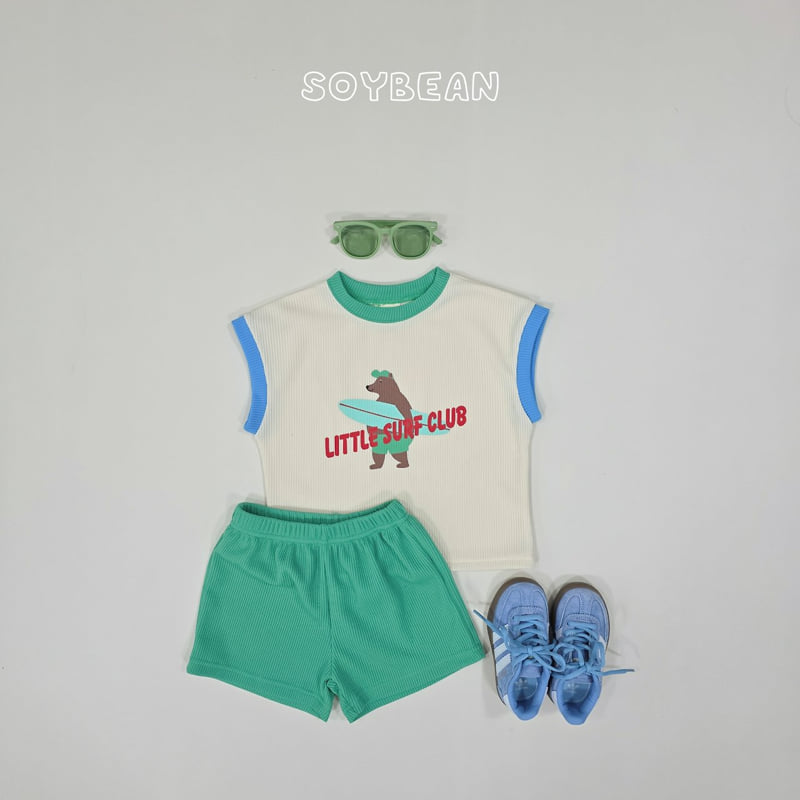 Soybean - Korean Children Fashion - #kidsstore - Surf Club Set - 8