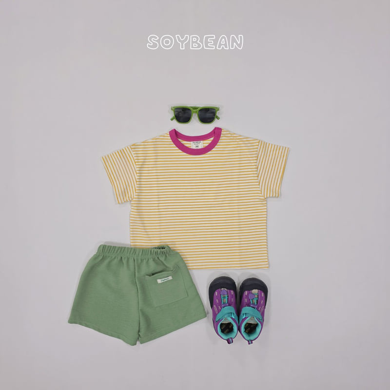 Soybean - Korean Children Fashion - #kidsstore - Captain Striped Tee - 10