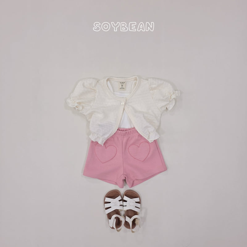 Soybean - Korean Children Fashion - #kidsstore - Heart Shorts - 10