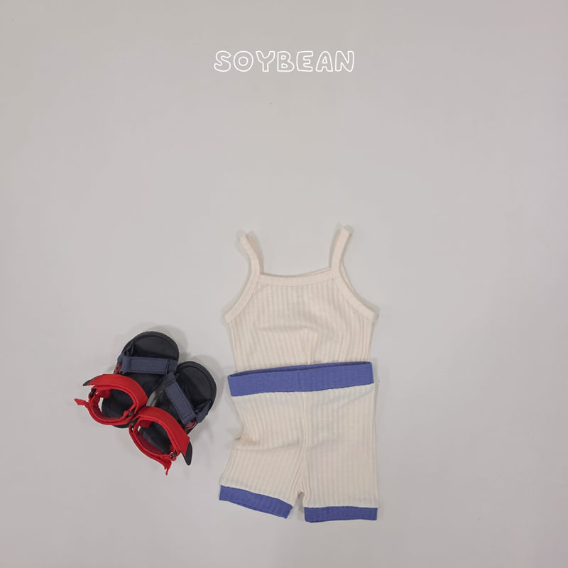 Soybean - Korean Children Fashion - #kidsstore - Color Block Set - 3